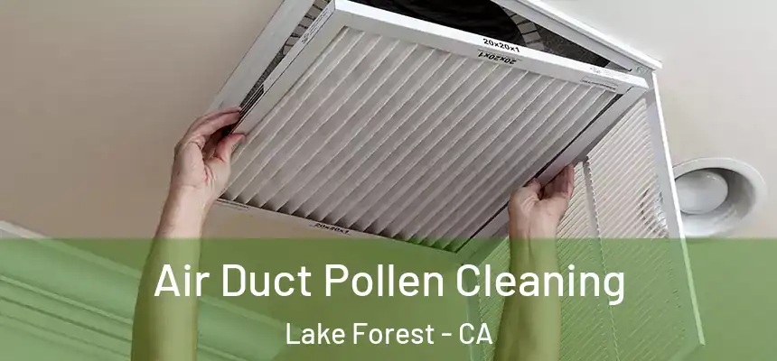  Air Duct Pollen Cleaning Lake Forest - CA